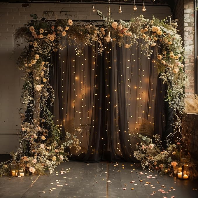 Fomcet Tulle Backdrop Curtains - Image 7