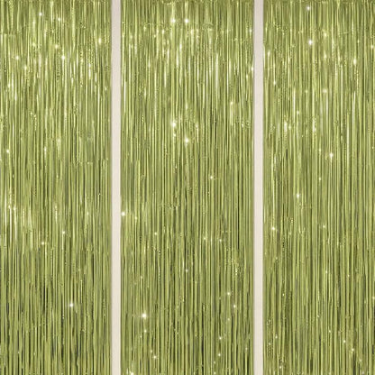 DECOCKRAT 3 Pack Foil Fringe Backdrop by DECOCKRAT