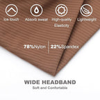 DRESHOW 4 Pack Turban Headbands for Women Wide Vintage Head Wraps Knotted Cute Hair Band Accessories
