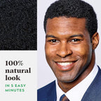 Just For Men Shampoo-In Color (Formerly Original Formula), Mens Hair Color with Keratin and Vitamin E for Stronger Hair - Jet Black, H-60, Pack of 3