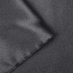 BEDELITE Satin Body Pillow Cover, Super Soft and Cooling Body Pillow Pillowcase for Hair and Skin, Breathable Silky Full Long Pillowcase Cover(20"x54", Black)