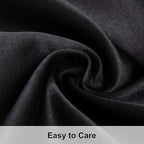 NTBAY Satin Body Pillowcase for Hair and Skin, Luxurious and Silky Pillow case with Envelope Closure, 20x54 Inches, Black