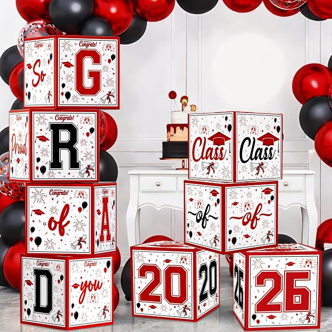 OHOME 8 Pack Graduation Decorations 2026 2027 by OHOME