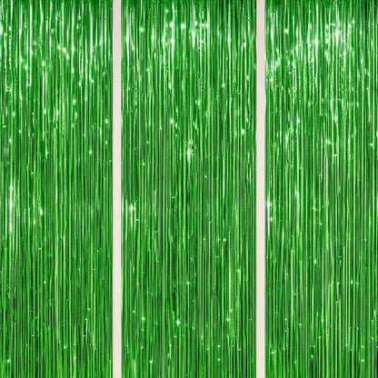 DECOCKRAT 3 Pack Foil Fringe Backdrop by DECOCKRAT