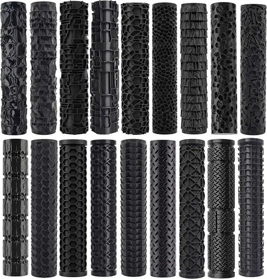 Texture Roller Set, containing 7 Types of Pattern Patterns, Suitable by LuckyVin