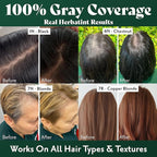 Herbatint Permanent Hair Dye For Women - 4D Golden Chestnut - For Up To 100% Gray Coverage of Resistant Gray Hair - Ammonia-Free, Alcohol-Free & Vegan - Salon Influenced Hair Color 5.75 fl oz