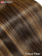 WIGNEE 13x6 Synthetic Lace Front Wig 28" Long Straight Wig Natural Black Kanekalon Futura Synthetic Wigs for Black Women Pre-Plucked Glueless Wig for Daily Party Use