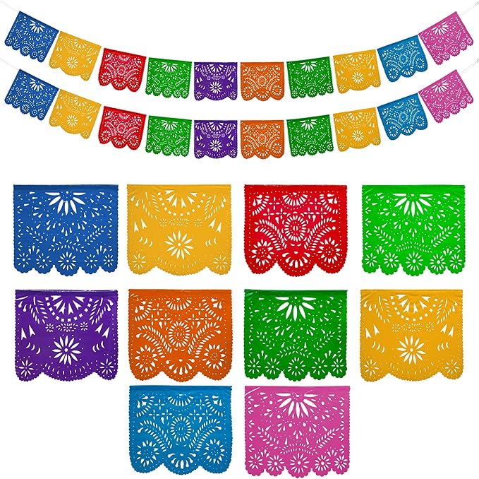 Papel Picado Banner 2-pk by FiestaWraps