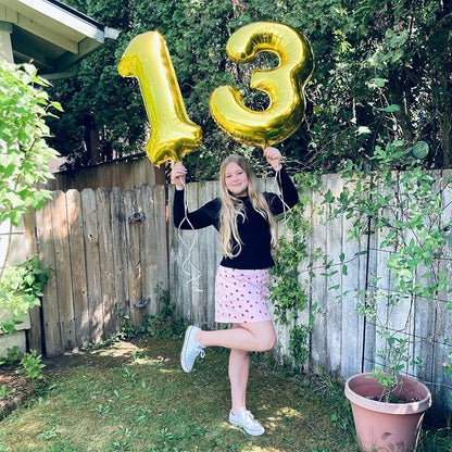 13 Balloon Numbers 40Inch for 13th Year Old Birthday Decorations, Inflation - Image 4