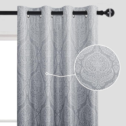DWCN 100% Blackout Curtains for Bedroom 102 Inch Long - Image 3
