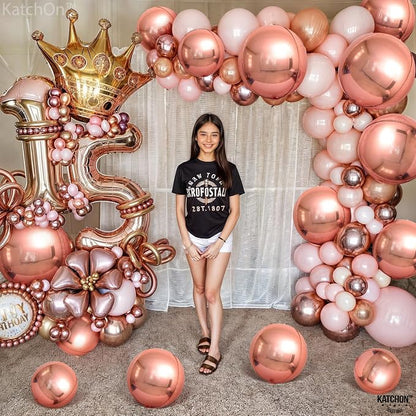KatchOn Rose Gold Balloons - Image 5
