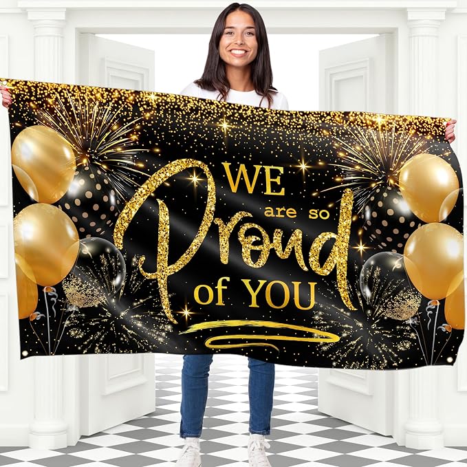 We are so Proud of You Banner by Bravita