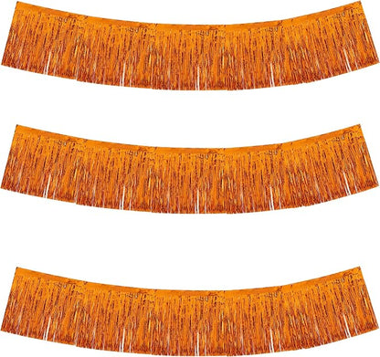 BEISHIDA Bronze Garland Banner 3Pack 30ft Wall Tinsel Foil Streamers | Hanging by Beishida