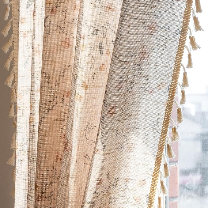 ENJOYBRIDAL Floral 96 Inch Curtains - Image 7