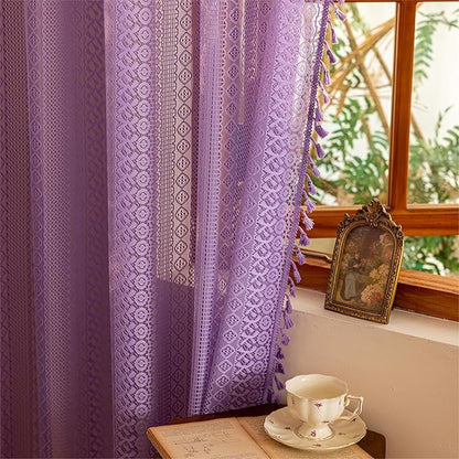 Sutuo Home Lace Sheer Boho Curtains - Image 6
