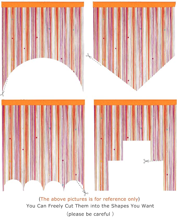 Beaded Curtain Door String Curtains - Image 5