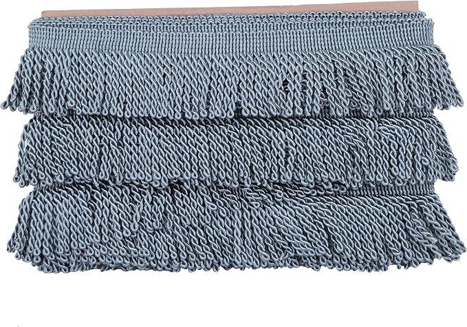 BEL AVENIR Bullion Fringe Trim Curtain Fringes 5 Yard x 2.5 Inches Sewing | - Image 5