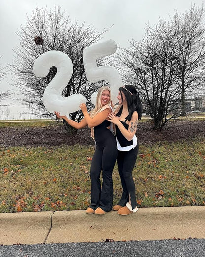 White 16 Balloon - Image 4