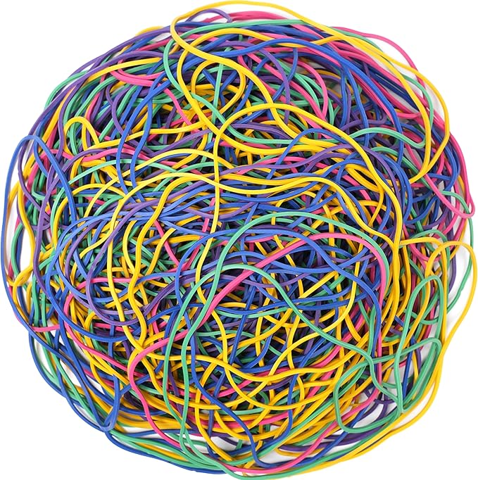 Rubber Bands for Balloon Arches Size#117A 200pcs Long Elastic Rubber Band | - Image 3