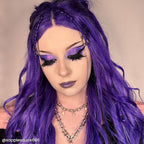 Arctic Fox Semi-Permanent Hair Dye, Vegan & Cruelty-Free, Vibrant Purple Madness, Ammonia-Free, Conditioning Formula, For All Hair Types, DIY Color, 5.6 fl oz