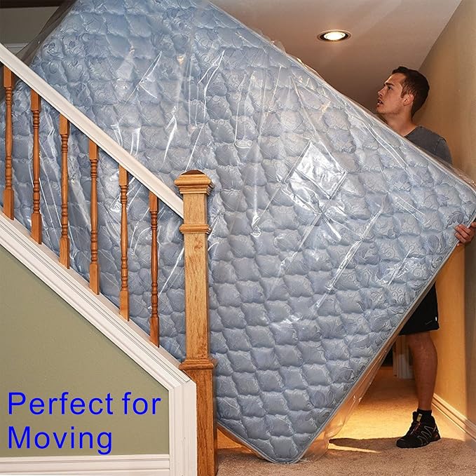 ComfortHome Mattress Bag for Moving and Storage, Fits Queen and King Size - Image 7