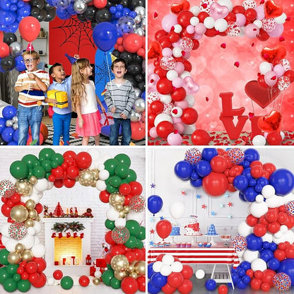 Amandir 153 Pcs Red Balloons Arch Garland Kit Different Sizes | 18 12 10 5 Inch - Image 5