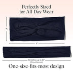 Kitsch Wide Headbands for Women - Fashion Sports Headband for Workout, Yoga, Gym, Running, Exercise | Stretchy Head Bands| Hair Accessories | Ideal Gifts for Women - Garden Bouquet, 2pcs