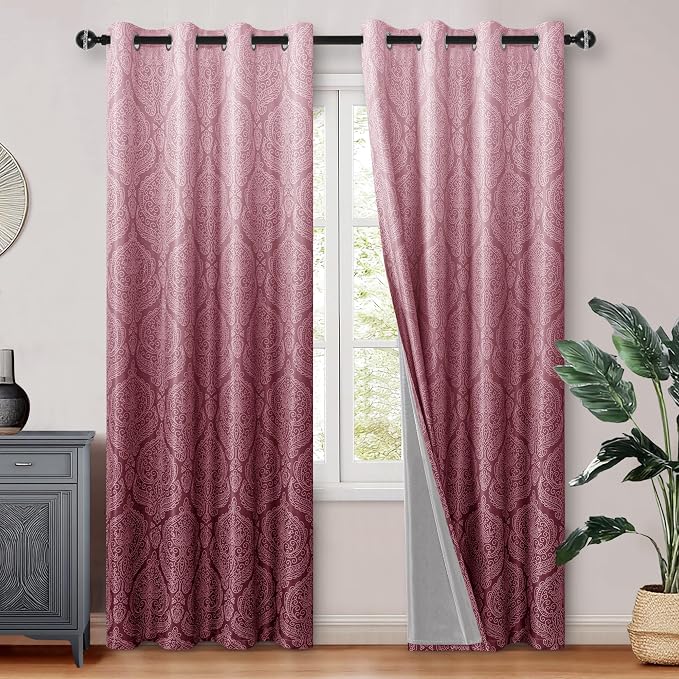 DWCN Christmas Blackout Curtains by DWCN