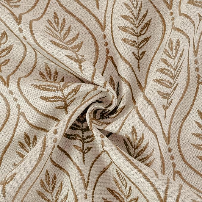 BGment Taupe Curtains for Living Room 96 Inches Long, Natural French Country - Image 8