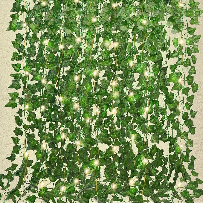 RECUTMS 36 Pack 258Ft Fake Ivy Vines by RECUTMS