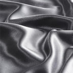 BEDELITE Satin Pillowcase for Hair and Skin, Super Soft Similar to Silk Pillow Cases 4 Pack with Envelope Closure, Cooling Pillowcases for Women Men (20"x30" Queen Size, Dark Grey)