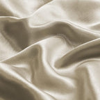 BEDELITE Satin Pillowcase with Zipper, Taupe King Size Pillow Cases Set of 2, Super Soft and Cooling Similar to Silk Pillow Cases, Gift for Women Men(20x40 Inches)