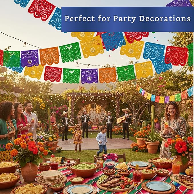 Papel Picado Banner 5-pk - Image 4