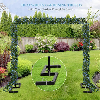 8.2FT Balloon Arch Stand, 8.2FT Square Heavy Duty Backdrop Adjustable Frame | - Image 7