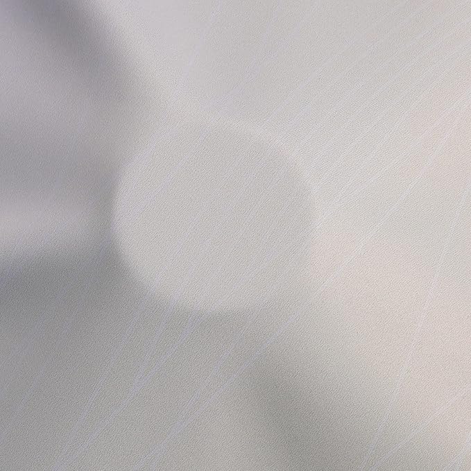 Beige and Greyish White Blackout Curtains - Image 8