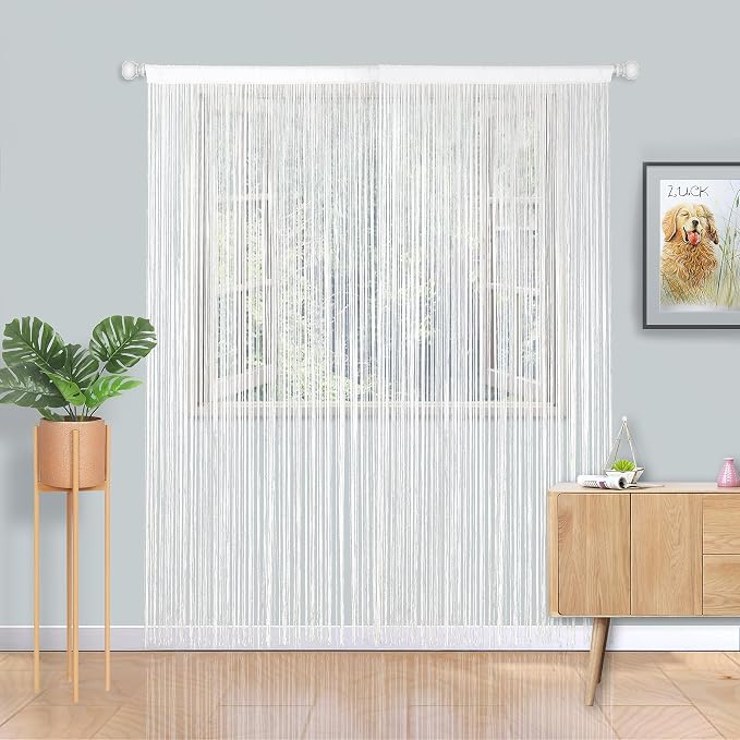 YIIBAII Door String Curtains Fringe Door Curtains - Image 4