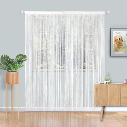 YIIBAII Door String Curtains Fringe Door Curtains - Image 4