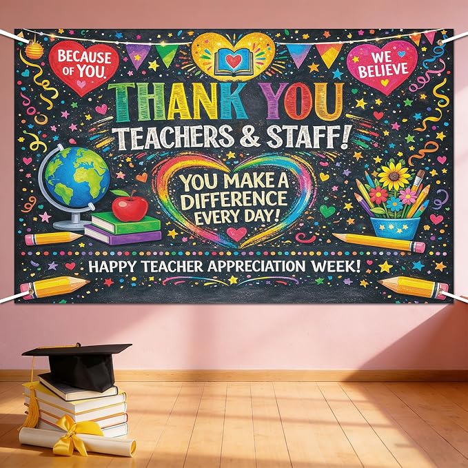 Teacher Appreciation Decorations by MDDRUIQI