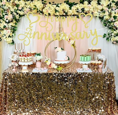 Pre-Strung Happy Anniversary Banner - Image 6