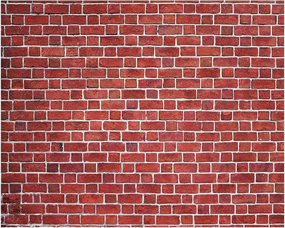 VitalCozy 15 x 10 ft Red Brick Wall Backdrop Fabric Brick Photo Background | by VitalCozy