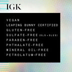 IGK Antisocial Midnight Silk Bond-Building Dry Hair Mask – No-Rinse Leave-In Treatment with Vegan Silk Protein – Limited Edition Design, 5 oz
