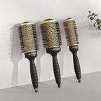 AIMIKE Round Brush for Blow Out, Small Round Hair Brush with Nano Thermal Ceramic Tech, Quick Blow Drying & Styling, Volumizing Blowout Brushes for Women Short Hair, 1.3 in Barrel (Not-electric)