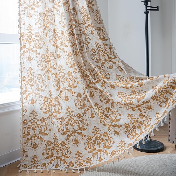 Sutuo Home Boho Curtains 84 Inches Length by SutuoHome