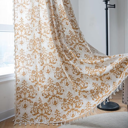 Sutuo Home Boho Curtains 63 Inches Length by SutuoHome