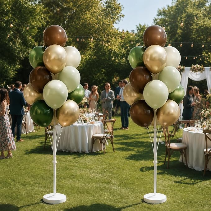 2 Sets Gold Balloon Stand Kit - Image 9