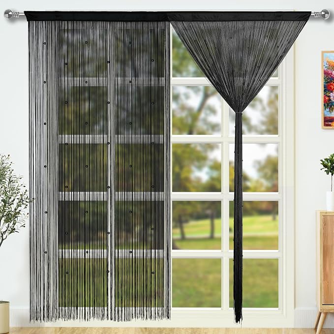 Beaded Curtain Door String Curtains - Image 3
