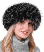 sy soul young Faux Fur Headband with Elastic for Women's Winter Earwarmer Earmuff