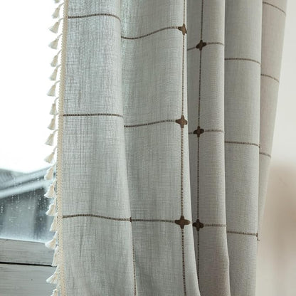 Sutuo Home Boho Curtains for Kitchen Nursery 63 Inch Length, Light Filtering - Image 7