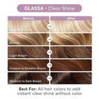 Madison Reed Color Reviving Gloss, Glassa - Clear, Semi-Permanent Hair Gloss, Enhances Hair Color & Corrects Tone, Adds Brilliant Shine, Keratin & Argan Oil, 4 Fl Oz (118 mL)