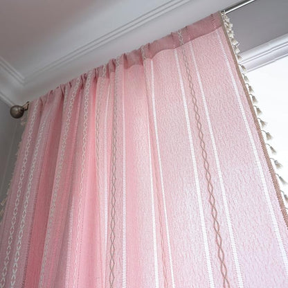 Sutuo Home Boho Curtains for Bedroom Living Room Nursery Kitchen, Light - Image 3